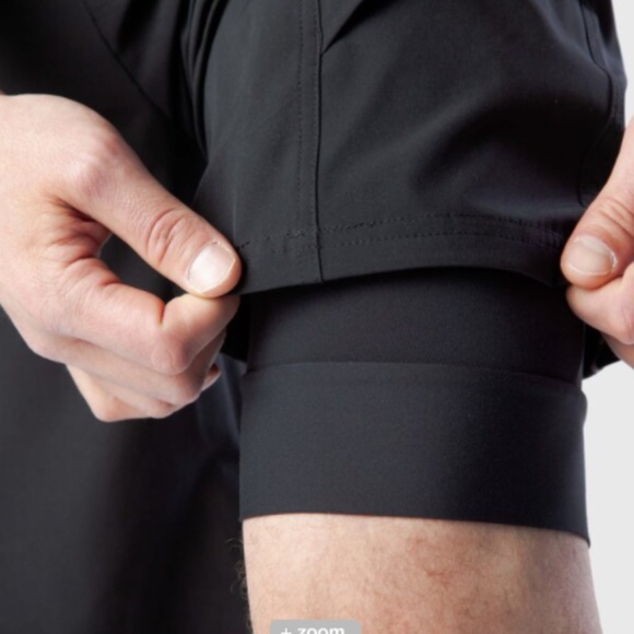 GARNEAU Men’s Black Range 2 Cycling Shorts NWT Sz Medium - Picture 2 of 9